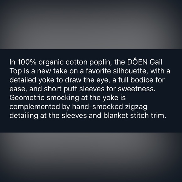 LN DÔEN Gail Top in Wheat, XS - Picture 5 of 11